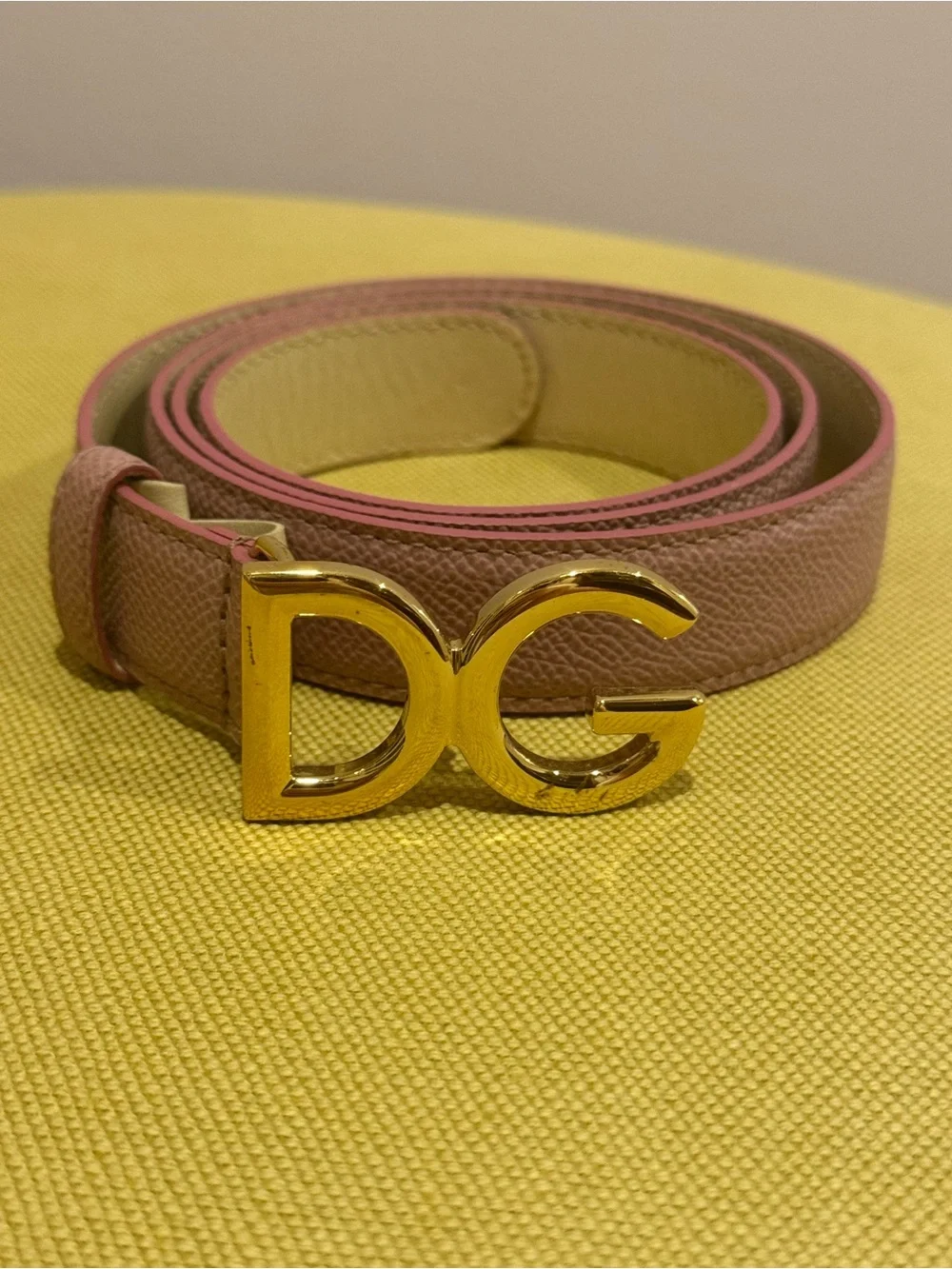 Dolce & Gabbana DG Logo Belt